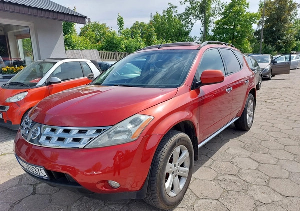 Nissan Murano cena 12500 przebieg: 281790, rok produkcji 2006 z Mieszkowice małe 254